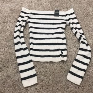 Hollister off the shoulder top!!